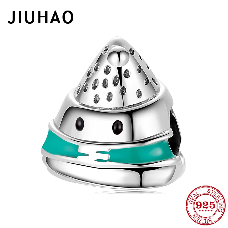 Китайская еда прекрасный цзунцзы Аутентичные 925 стерлингового серебра