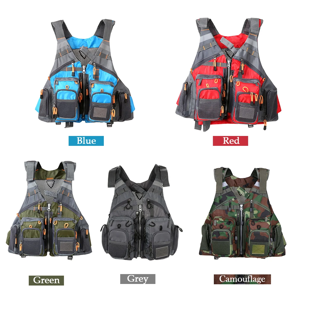 Жилет рыболовный мужской спасательный жилет для рыбалки превосходная