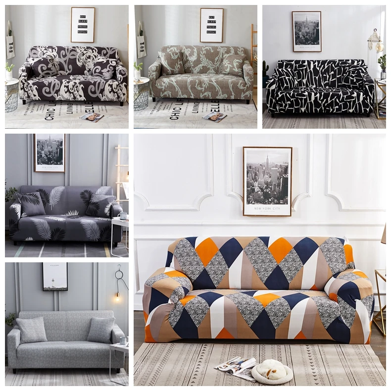 Эластичный спандекс чехол для дивана плотная накидка все включено чехлы диванов