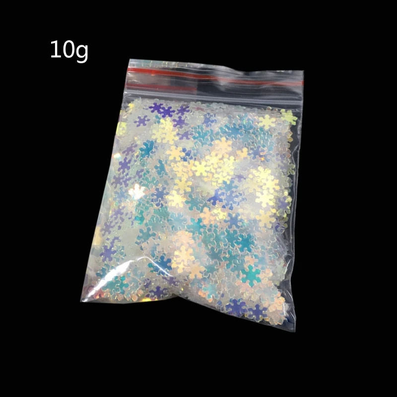 

8 Styles Epoxy Resin Colorful Sequins Aurora White Flashing Decor Jewelry Making