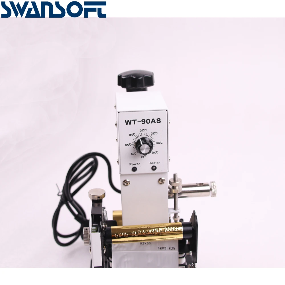 SWANSOFT Hot tipper for pvc card and member hot stamping machine WT-90AS Digital display type | Дом и сад