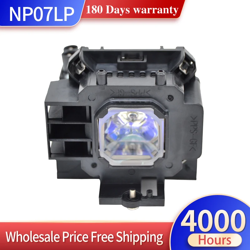 NP07LP / 60002447 для NEC NP500W NP510C NP610C +/совместимая неизолированная лампа проектора |