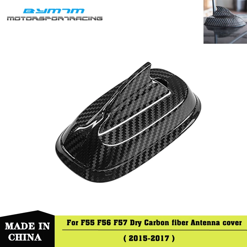 

Real Dry Carbon Fiber Car Antenna base Trim Case Cover For MINI F54 F55 F56 F57 F60