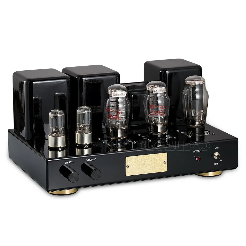 Nobsound Hi-end 2A3 стерео вакуумный ламповый Интегрированный усилитель Hi-Fi односторонний усилитель мощности класса A черный и красный