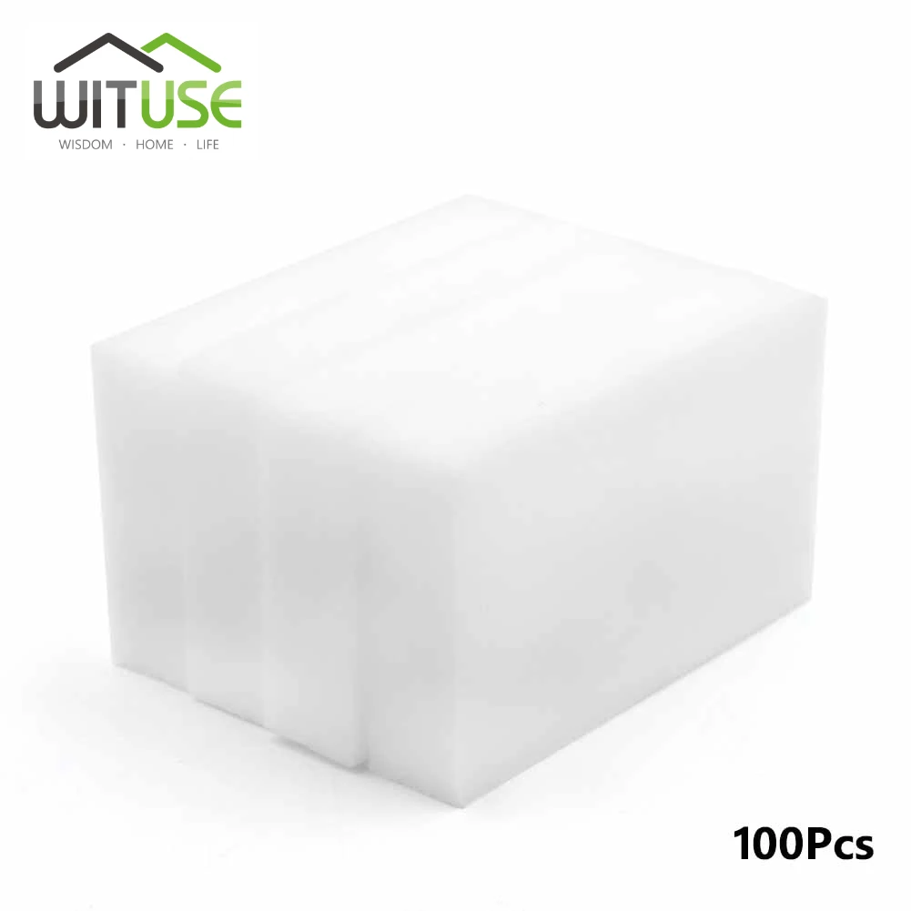 

100pcs Magic Sponge Eraser Kitchen Duster Clean Accessory/Microfiber Dish Cleaning Melamine Sponge Nano Wholesale 10*6*2cm