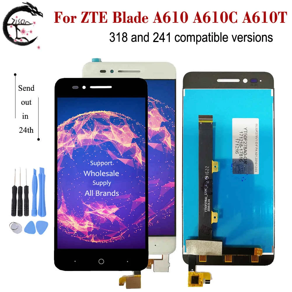 Tanie Dla ZTE A610 Zespół Ekranu Dotykowego LCD Dla ZTE Voyage 4 Ostrze A610C A610T BA610 Wyświetlacz Czujnik Zamiennik Digitizera A610 Moduł Najtaniej Dla ZTE A610 Zespół Ekranu Dotykowego LCD Dla ZTE Voyage 4 Ostrze A610C A610T BA610 Wyświetlacz Czujnik Zamiennik Digitizera A610 Moduł