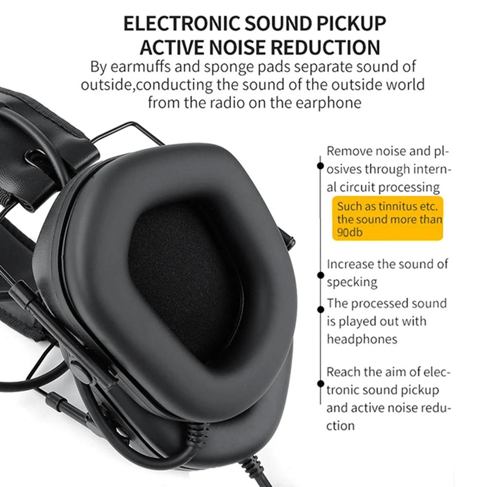 Наушники для общения на шлем шумоподавляющие наушники с шумоподавлением