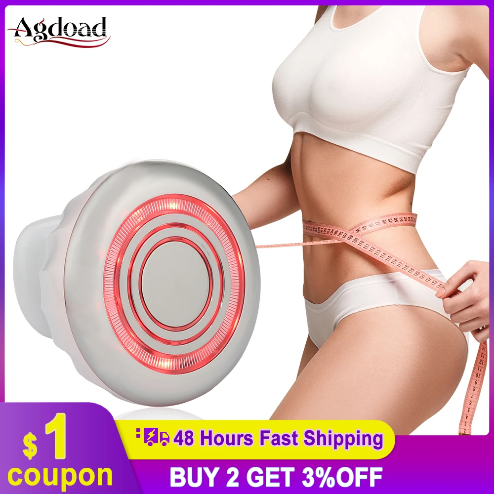 

RF Cavitation Ultrasonic Slimming Massager Body Shaping LED Fat Burner Anti Cellulite Firming Skin Tightening Weight Loss Device