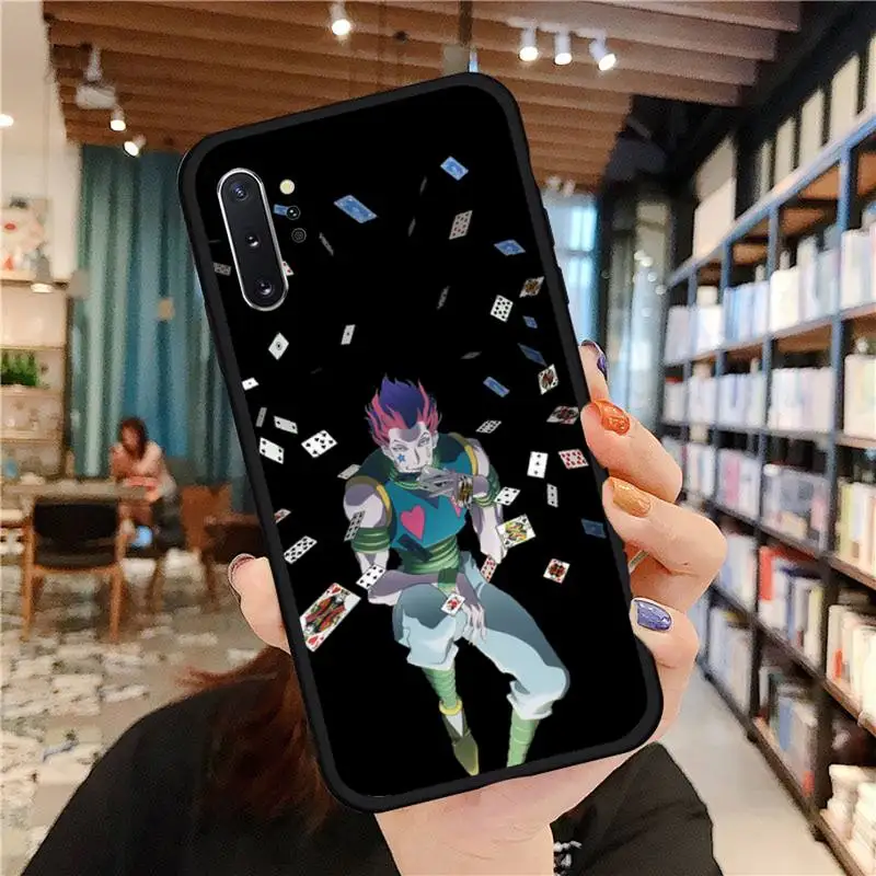 

Hisoka Hunter x Anime Phone Case For Samsung galaxy S 7 8 9 10 20 edge A 6 10 20 30 50 51 70 note 10 plus