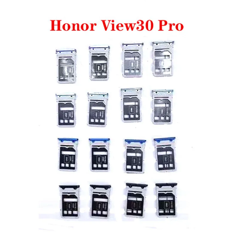 

Для Huawei Honor View30 Pro держатель sim-карты Слот лоток Замена адаптеры