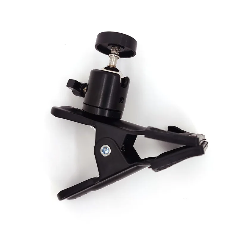 

Camera Holding Mount Multi-function Clip Clamp Holder Mount with Standard Ball Head 1/4 Screw for Clamp Photography Accessories