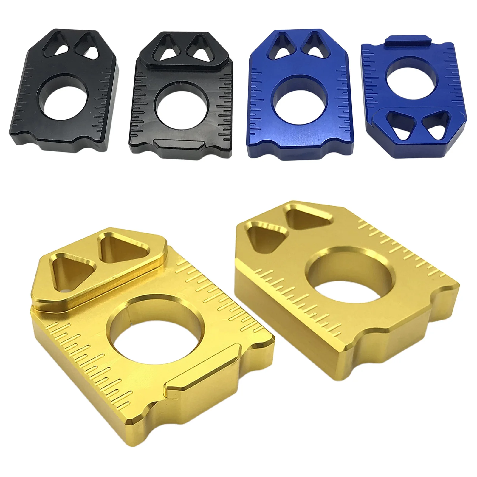 

CNC Rear Axle Chain Adjuster Wheel Chain Adjustment Tensioners Suitable for SUZUKI drz400sm