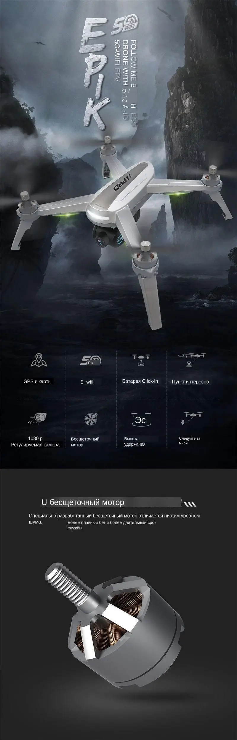 JJRC JJPRO X5 5G gps Wi-Fi Радиоуправляемый Дрон FPV с 1080P HD камерой точка зрения 18 минут время полета высота режим RC Квадрокоптер RTF