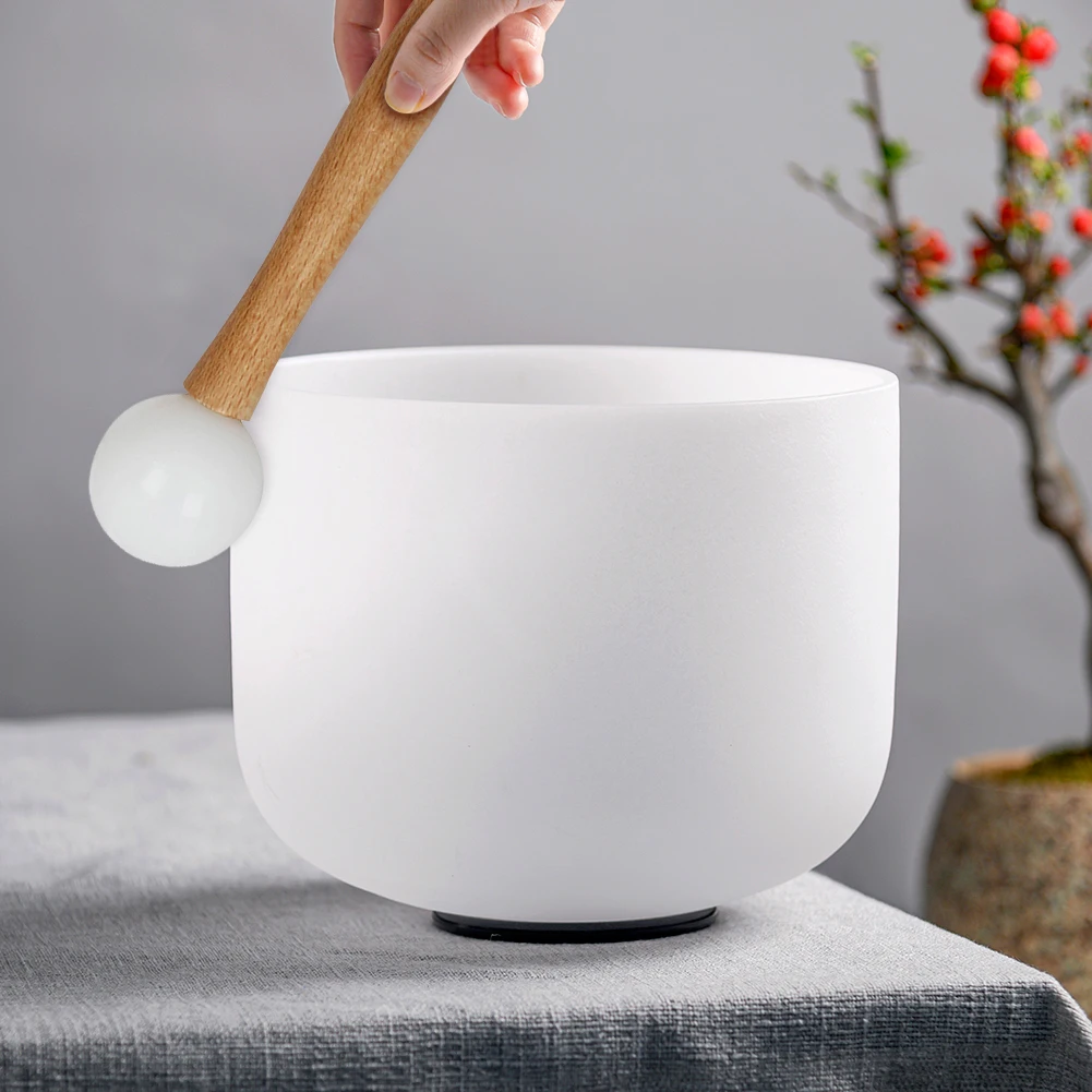 Хрустальные Поющие миски 2 шт. тренировочный молоток перкуссионный инструмент