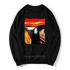 Худи унисекс без лица, распродажа, свитшот, пуловер, уличная одежда в стиле Харадзюку, Осень-зима