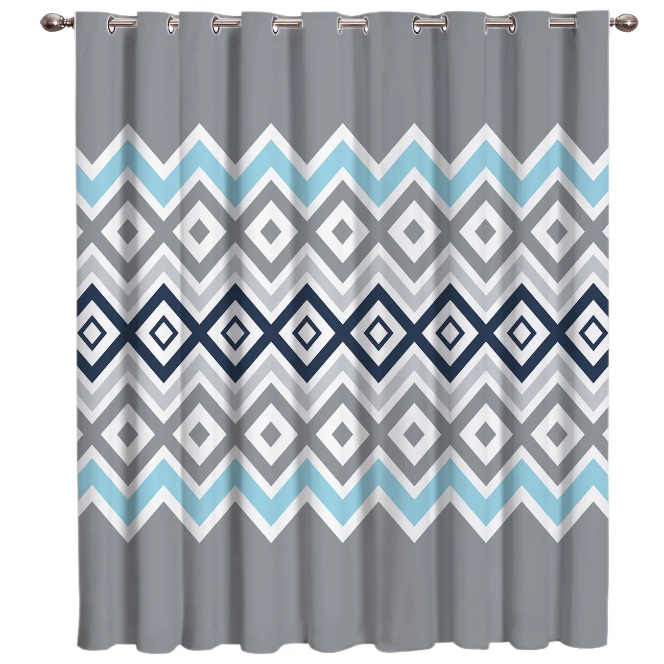 Современные Геометрические занавески для окна s-образные гостиной ванной