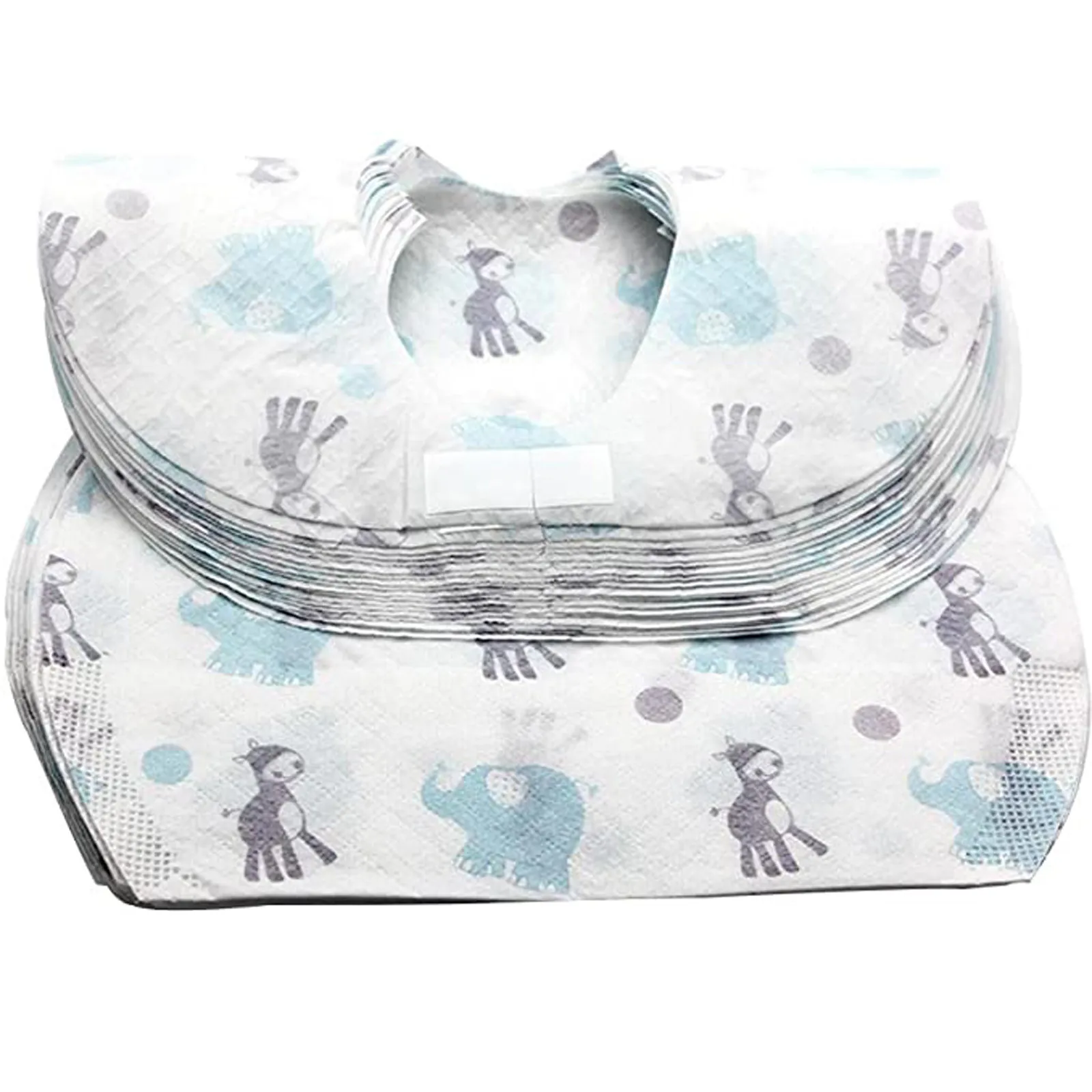 Нагрудники детские одноразовые из слюнявчик для детей у которых режутся зубы