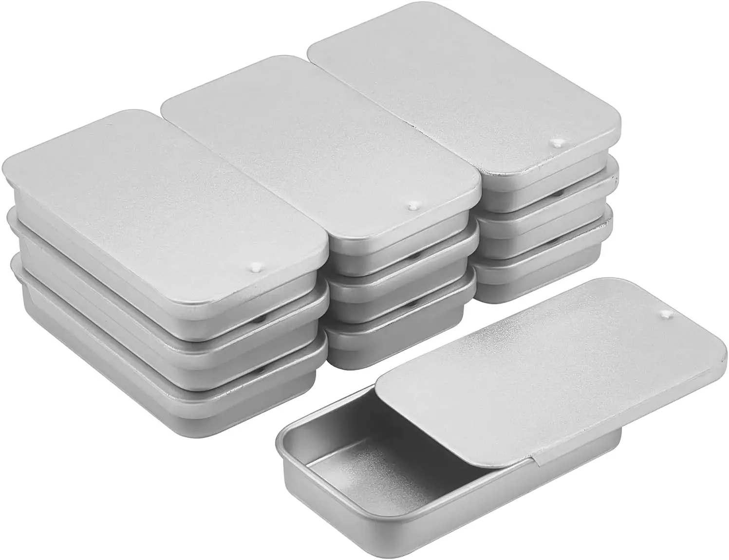 

20 шт./упаковка, металлические контейнеры для бальзама для губ