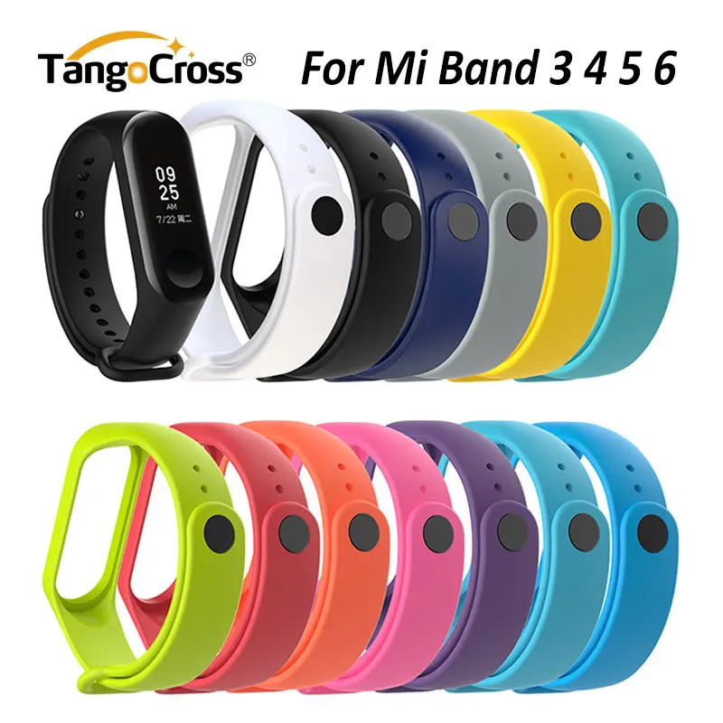 1 шт для Xiaomi Mi Band 4 ремешок fitbit Смарт аксессуары Correa 5 смарт браслет в едином