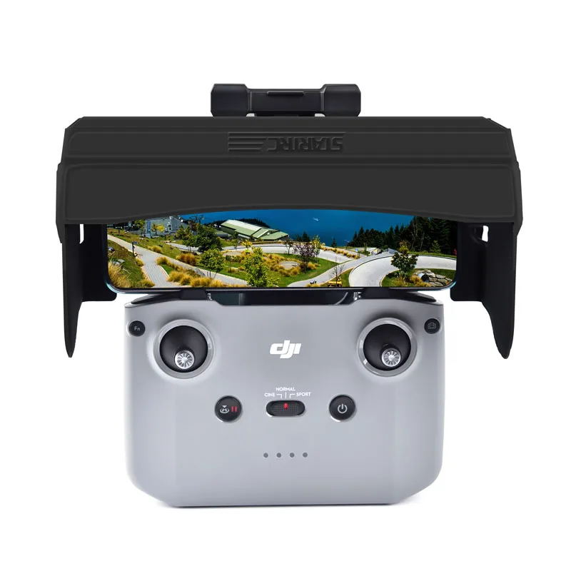 

Солнцезащитный козырек для телефона DJI Air 2 S 7 ''с дистанционным управлением, складной шнурок с крючком, контроллер для дрона DJI Mini 2, солнцезащ...