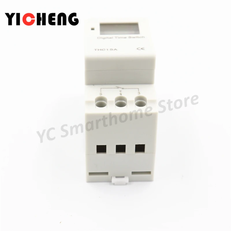AHC15A small microcomputer time control switch box rail type THC15A electronic controller timer | Обустройство дома