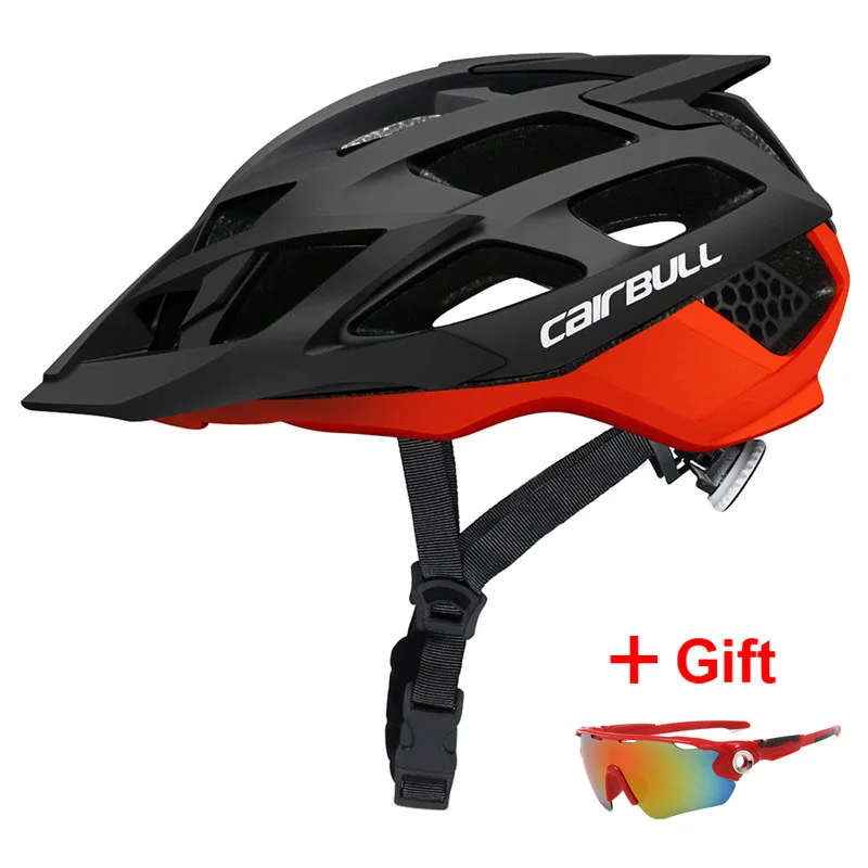 DH MTB велосипедный шлем с солнцезащитными очками, спортивный дышащий велосипедный шлем, ультралегкий шлем для горного велосипеда, шоссейного велосипеда
