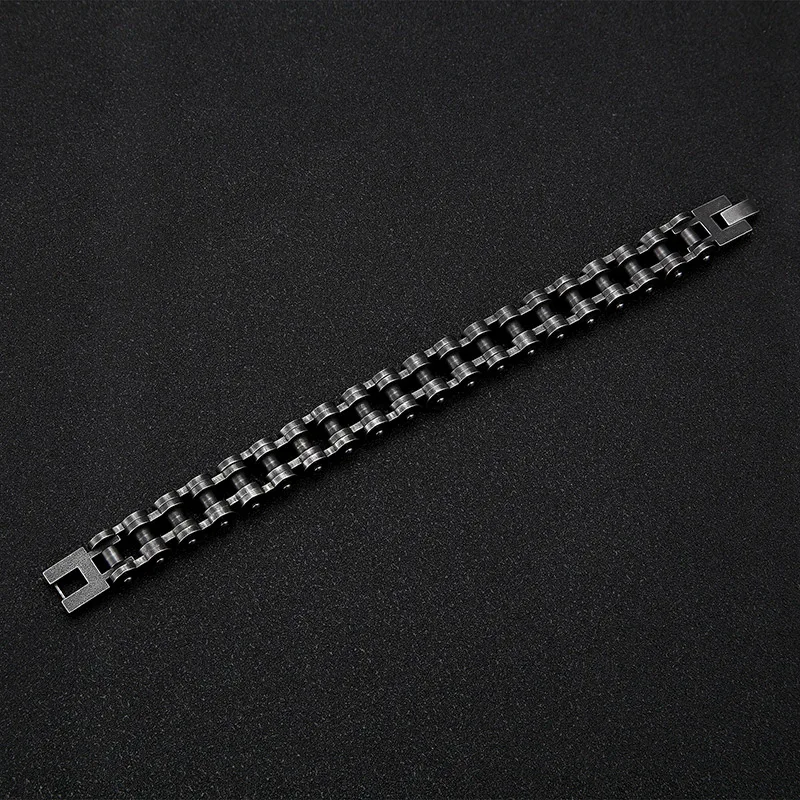 Bicycle Chain Men Bracelet Punk Rock Motorcycle Accessories Heavy Stainless Steel Jewelry Mens Bracelets For Men Wristband Gifts
