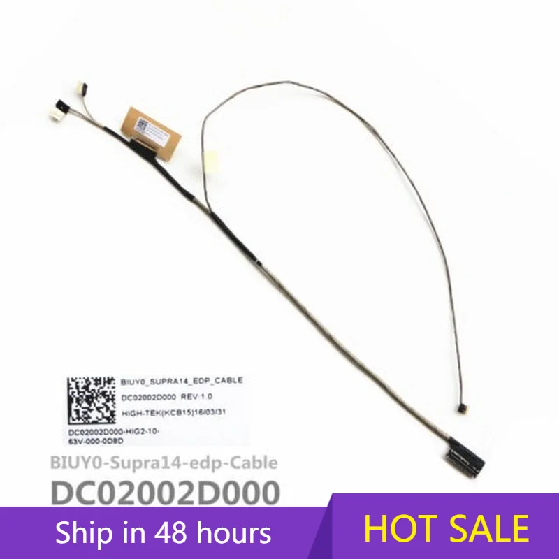 

For lenovo FLEX 4-1480 FLEX4 1435 1470 YOGA 510-14IKB LCD LVDS cable DC02002D000