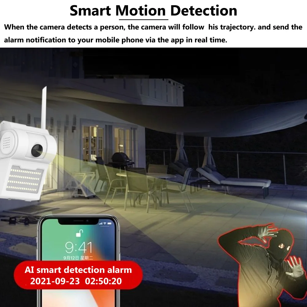 hd 1080p ip wifi camera outdoor security surveillance camera cctv indoor smart home office yard baby monitor securite video cam free global shipping