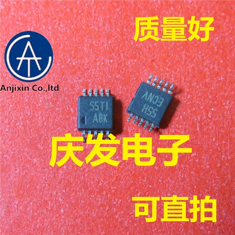 

10 шт. натуральные оригинальная новинка в наличии TLV2453CDGSR TLV2453 обрамление шелкотрафаретной печатью альфа-MSOP10