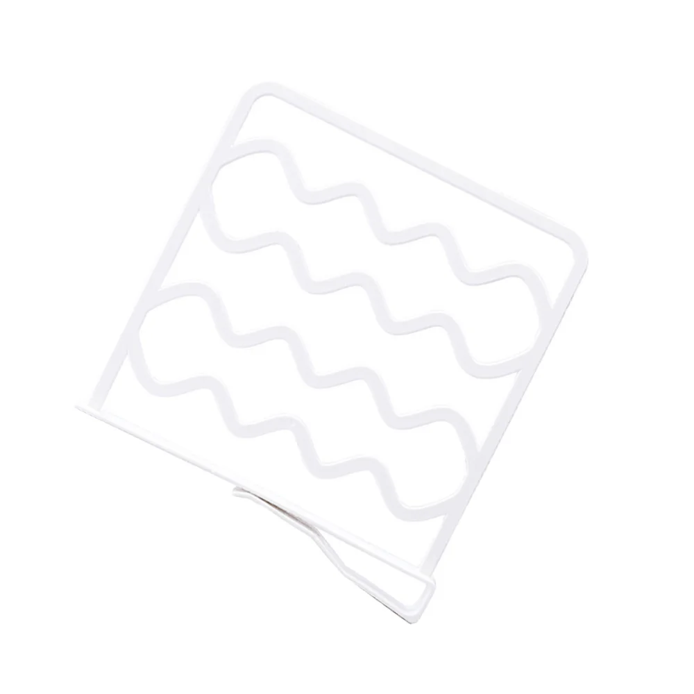 

6pcs Free of Pounch Closet Shelf Wardrobe Partition Clothes Layered Shelf Storage Rack (Grey, 6pcs/Pack)