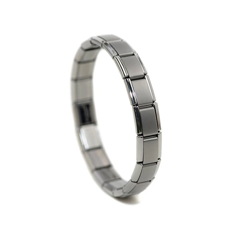 Регулируемый матовый центральный Классический 9 мм Размер 18 составные звенья