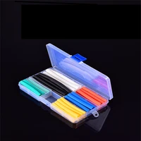 yellow blue heat shrink tube kit shrinking assorted polyolefin insulation sleeving heat shrink tubing wire cable sleeve kit