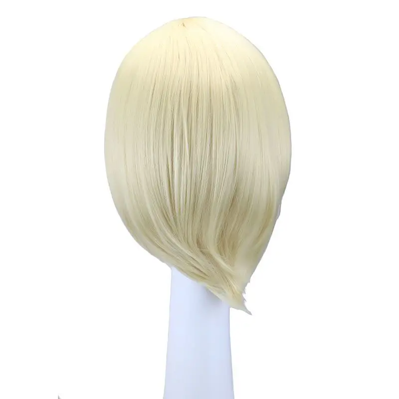 Мужской Аниме косплей парик мужские короткие Юри! На ICE Yuri on Ice Yurio Plisetsky
