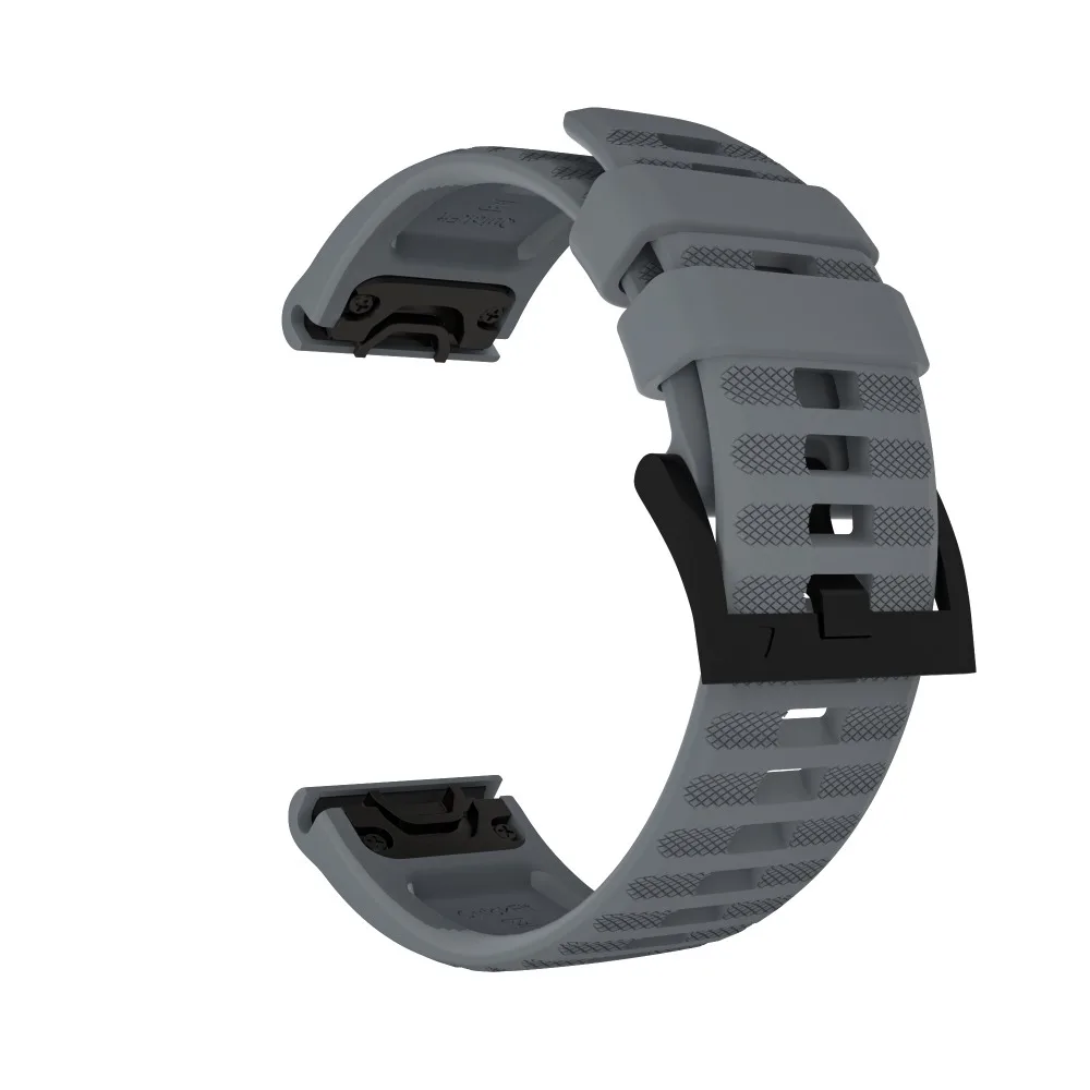 22 мм ремешок для часов Garmin Fenix 6& 6 Pro/5 Plus/Forerunner 945 935 S60 быстросъемный спортивный силиконовый ремешок для часов браслет