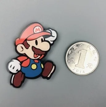 Mario 1/12 Pcs Super Mario Fridge Sticker Child Student Birthday Gift Fridge Sticker Message Sticker Sticker Home Decoration - Цвет: Mario