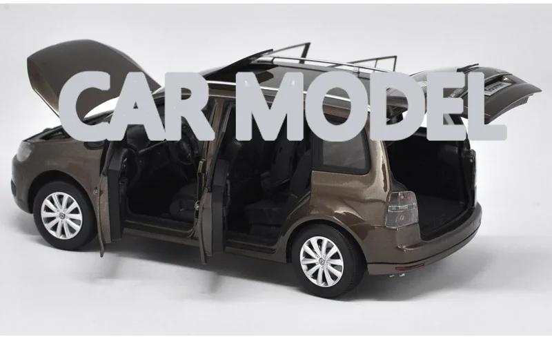 1:18 Масштаб сплава игрушечные транспортные средства VW TOURAN автомобиль модель детских игрушечных автомобилей авторизованный игрушки для детей
