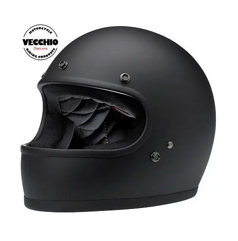 

new VECCHIO Full Face vintage JET motorcycle helmet racing Motocross motorbike Casco Capacete Retro helmet protective gear DOT