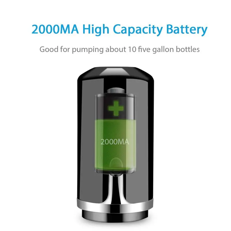 Дозатор для бутылок с водой на 5 галлонов Портативный Компактный насос питьевой