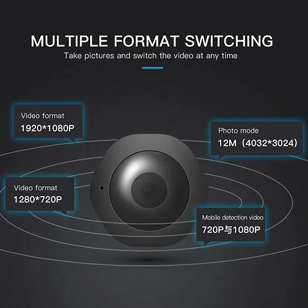 H6 1080P Infrared Home Mini Camera Taking Pictures Magnetic Adsorption Motion Detection Shop USB Night Vision Full HD Portable | Компьютеры