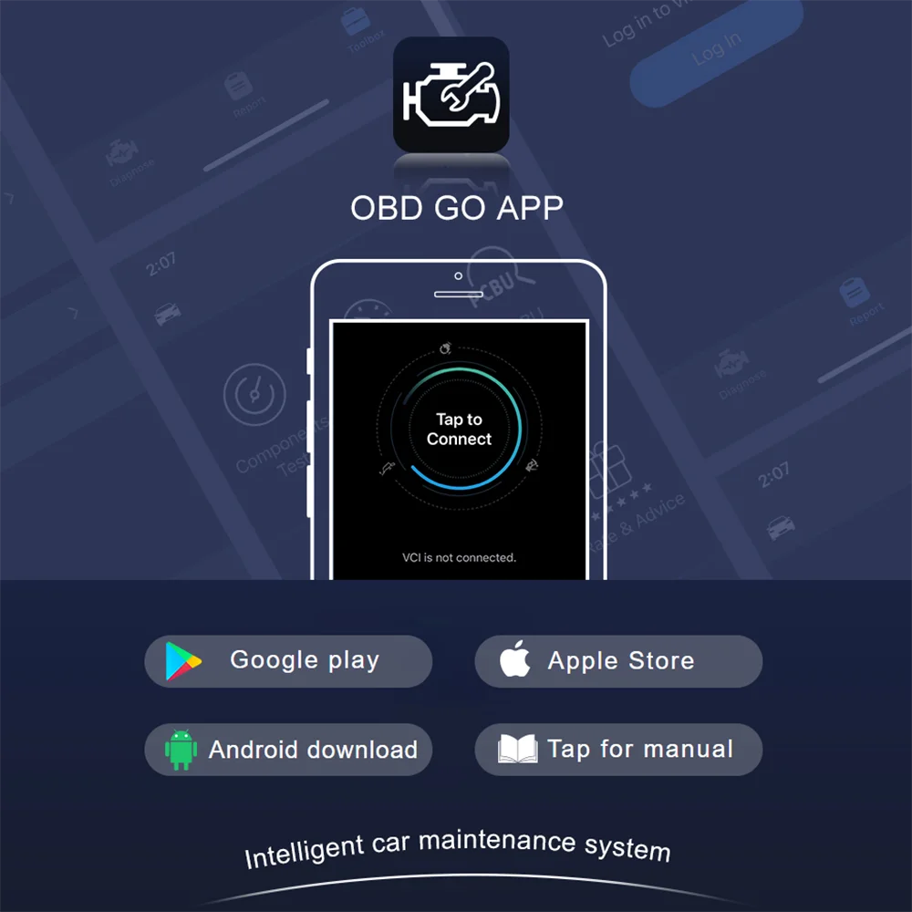 OBD2 Bluetooth Scanner Car Diagnostic Tool OBDII Reader Clear Fault Code Oxygen Sensor Test for Iphone IOS Android Mobile APP | Автомобили
