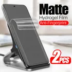 2 шт. гидрогель матовая мягкая пленка для Samsung Galaxy A32 5G 4G 32 A325F A326B отпечатки пальцев Защитный протектор пленка не закаленное стекло