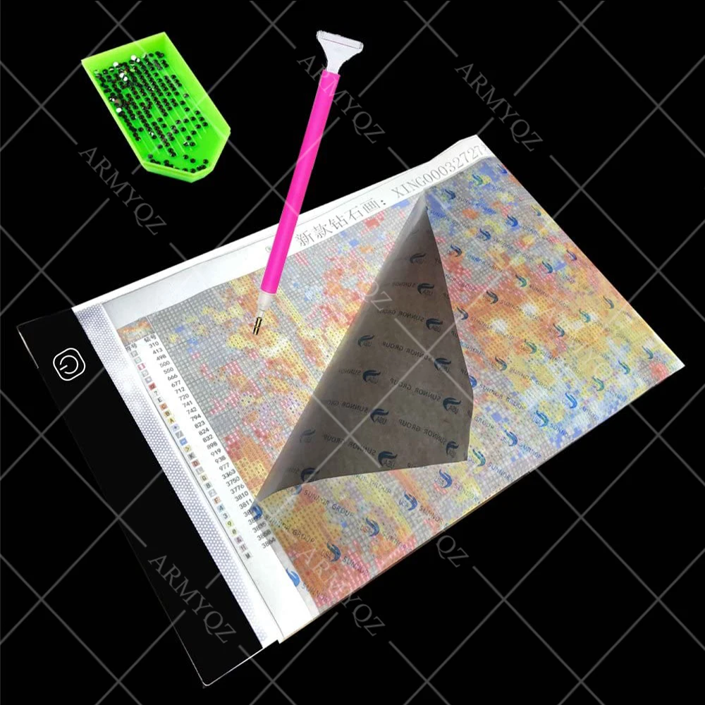 

2020 Portable A3 LED Light Box Drawing Tracing Tracer Copy Board Table Pad Panel Memory Brightness Control for Diamond Painting