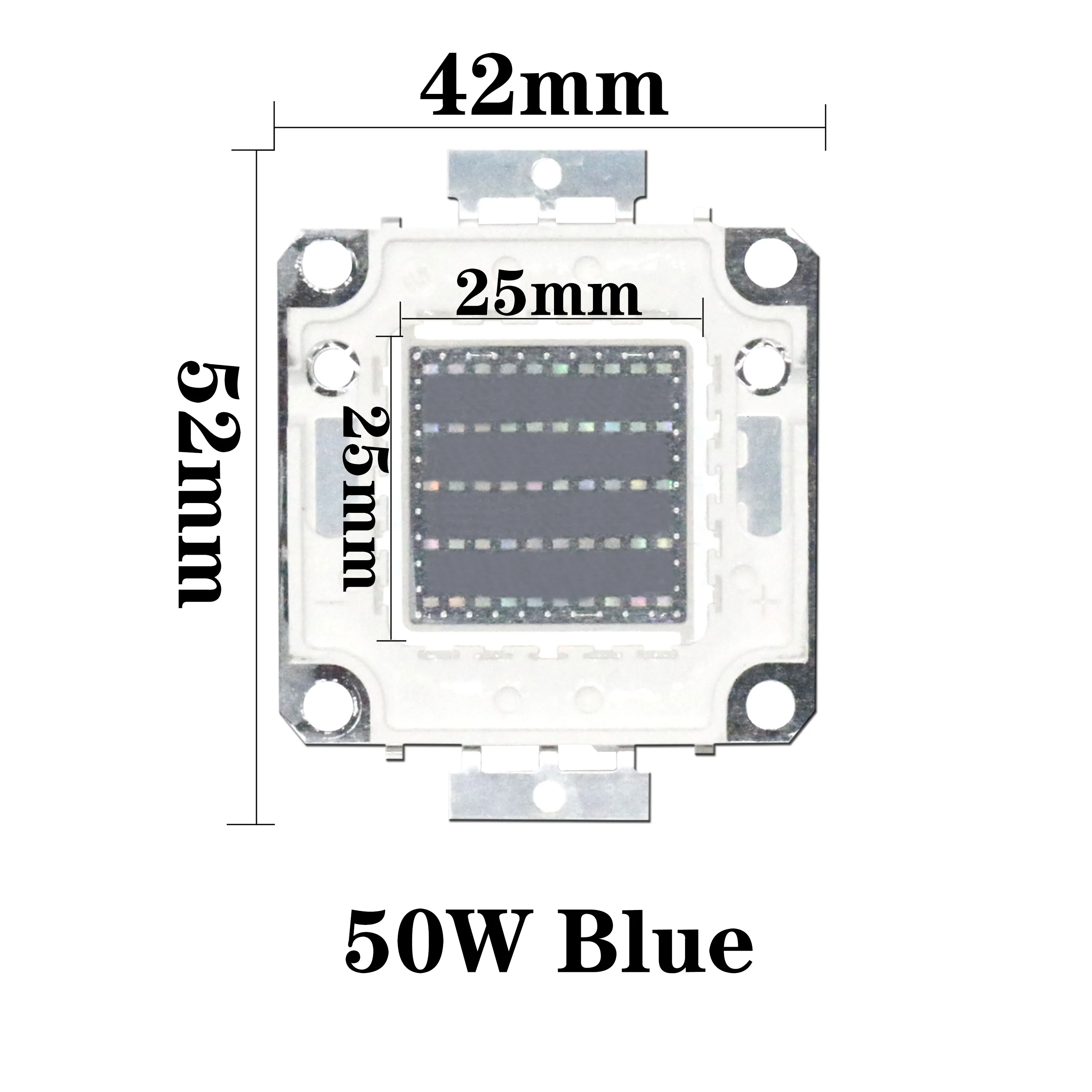 Светодиодная SMD COB лампа высокой мощности 20 Вт 30 50 фонарь с белым светом теплый