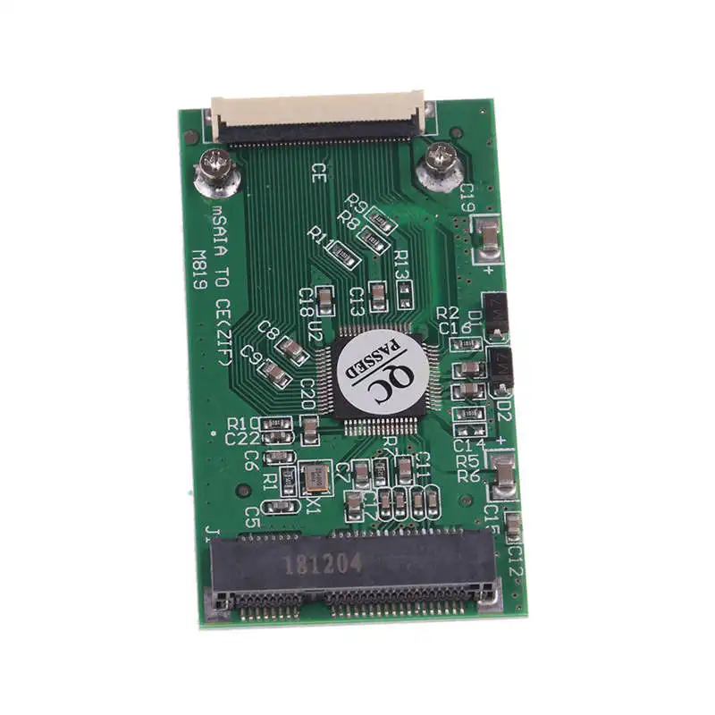 Mini Msata Pci-E 1.8 Inch Ssd To 40 Pin Zif Ce Cable Adapter Converter Card | Компьютеры и офис