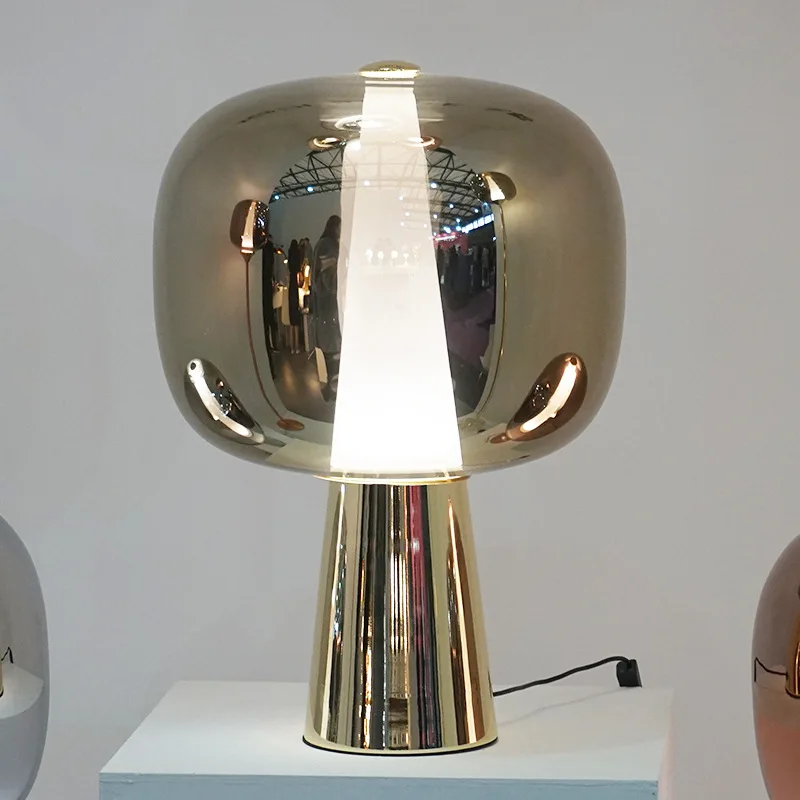 Скандинавская светодиодная Хрустальная настольная лампа полного спектра