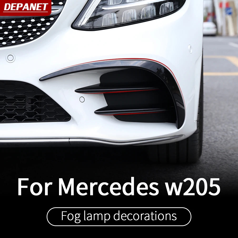 Передние противотуманные фары светильник полосы для Mercedes C w205 amg Купе mercedes