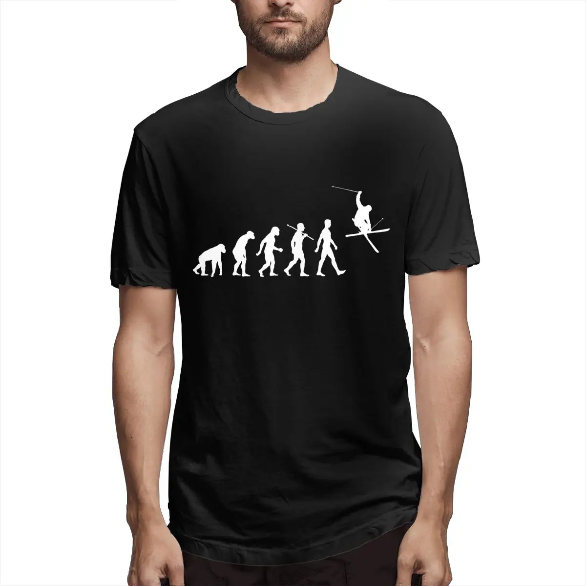 

Мужская футболка с коротким рукавом и круглым вырезом