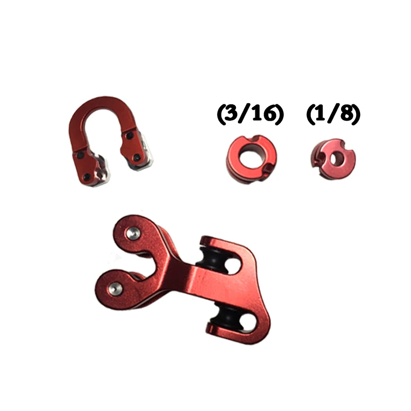 Набор для стрельбы из блочного Лука металлическая D-образная петля инструмент