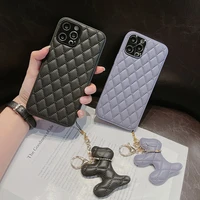 luxury fashion brand multicolor leather case for iphone 11 12 13 pro x xr xs max 7 8 plus se2 lens all inclusive anti fall cover